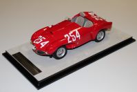 Tecnomodel  Ferrari Ferrari 166 MM Abarth Bologna Raticosa 1953 #254 Red