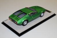 Tecnomodel  De Tomaso De Tomaso Mangusta - METALLIC TARA GREEN- Green Metallic