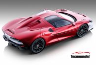 Tecnomodel  Ferrari Touring Superleggera Arese RH95 - Metallic Red-Gloss Red Metallic