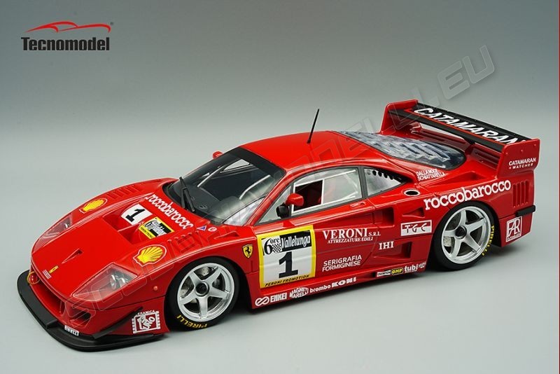 Tecnomodel  Ferrari #  Ferrari F40 GTE - 16h Vallelunga 1996 #1 Red