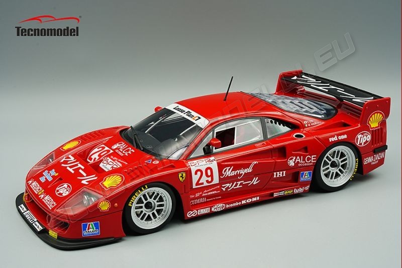 Tecnomodel  Ferrari #  Ferrari F40 GTE - BPR Suzuka 1996 #29 Red
