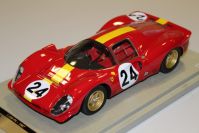 Tecnomodel 1967 Ferrari Ferrari 330 P4 Le Mans 24h 1967 #24 Red