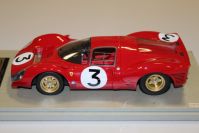 Tecnomodel 1967 Ferrari Ferrari 330 P4 WINNER 1000 km di Monza 1967 #3 Red