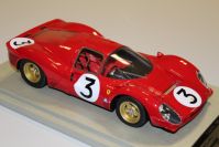 Tecnomodel 1967 Ferrari Ferrari 330 P4 WINNER 1000 km di Monza 1967 #3 Red
