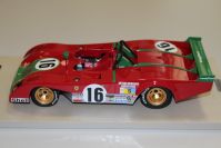 Tecnomodel 1973 Ferrari Ferrari 312 PB Le Mans 1973  #16 Red