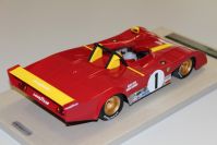 Tecnomodel 1973 Ferrari .Ferrari 312 PB Monza 1973  #1 Red