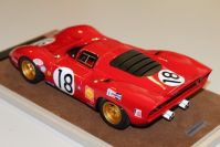 Tecnomodel 1969 Ferrari .Ferrari 312 P Coupe  - Le Mans #18 - Red