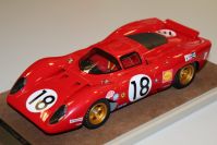 Tecnomodel 1969 Ferrari .Ferrari 312 P Coupe  - Le Mans #18 - Red