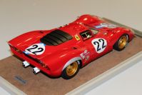 Tecnomodel 1970 Ferrari Ferrari 312 P Coupe  - Sebring #22 - Red