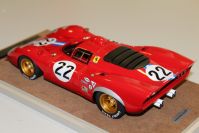 Tecnomodel 1970 Ferrari Ferrari 312 P Coupe  - Sebring #22 - Red