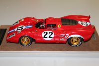 Tecnomodel 1970 Ferrari Ferrari 312 P Coupe  - Sebring #22 - Red