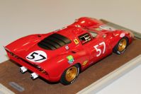 Tecnomodel 1970 Ferrari Ferrari 312 P Coupe - Le Mans #57 - Red