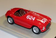 Tecnomodel 1949 Ferrari Ferrai 166 MM - Winner Millie Miglia 1949 #624 - Red