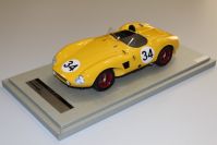 Tecnomodel 1956 Ferrari Ferrari 625 LM Nassau 1956 #34 Yellow