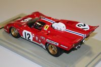 Tecnomodel 1971 Ferrari .Ferrari 512 M - 24h Le Mans #12 - Red