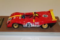 Tecnomodel 1972 Ferrari Ferrari 312 PB - RED - Walkins Glen #85 - Red