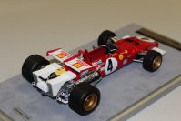 Tecnomodel 1970 Ferrari Ferrari 312B Winner GP Italia #4 - #1/100 Red