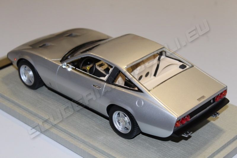 1/18 scale Tecnomodel Ferrari 365 GTC-4 Nurburgring Silver 1971 TM18-92B 