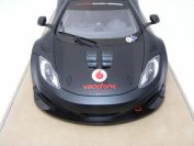 Tecnomodel 2011 McLaren McLaren MP4/12C GT3 Louis Hamilton Test Car Black Matt