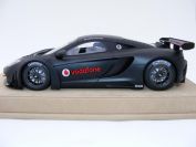 Tecnomodel 2011 McLaren McLaren MP4/12C GT3 Louis Hamilton Test Car Black Matt