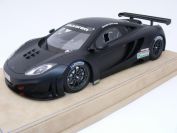 Tecnomodel 2011 McLaren McLaren MP4/12C GT3 Matte Black Test Car Black Matt