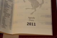 Ferrari 2011 Ferrari Ferrari - Timeplaner - Business Timer - Diary Red