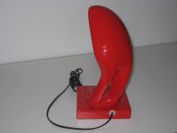 n/a  Ferrari Testarossa Mirrors - Office-Table Lamp - Red