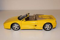 UT Models 1995 Ferrari Ferrari F355 Spider - YELLOW / TAN - Yellow