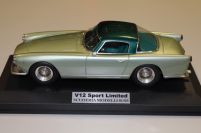V12 Sportmodels 1956 Ferrari F250 GT Coupè Boano - GREEN / GREEN - Grey Metallic