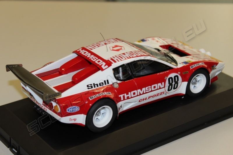 BRUMM R213 Masstab: 1/43 FERRARI 512 BB CH.POZZI FRANCIA LE MANS N 47 1980 RED