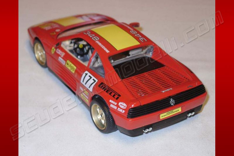 Ferrari 348tb Evoluzione (1991) ミニカー1/18 Ferrari 348 tb Evoluzione by BBurago 1:18 (3029) – Albaco