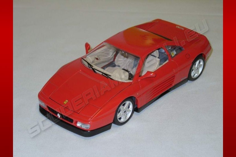 Voiture Miniature Ferrari 348 TB 1/43 Burago Vintage 1989 - Rossa Racing, Occasion