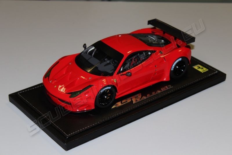 Kyosho 1:27 Ferrari 458 Italia GT2 rouge MZP230R modèle voiture MZP230R
