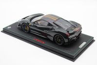 BBR Models Ferrari # Ferrari 488 PISTA - VERDE BRITISH - Red Matt