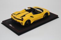 BBR Models Ferrari # Ferrari 488 PISTA Spider - GIALLO MODENA - Yellow Modas