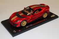 # Ferrari 812 Competizione - ROSSO FUOCO / GOLD - [in stock]