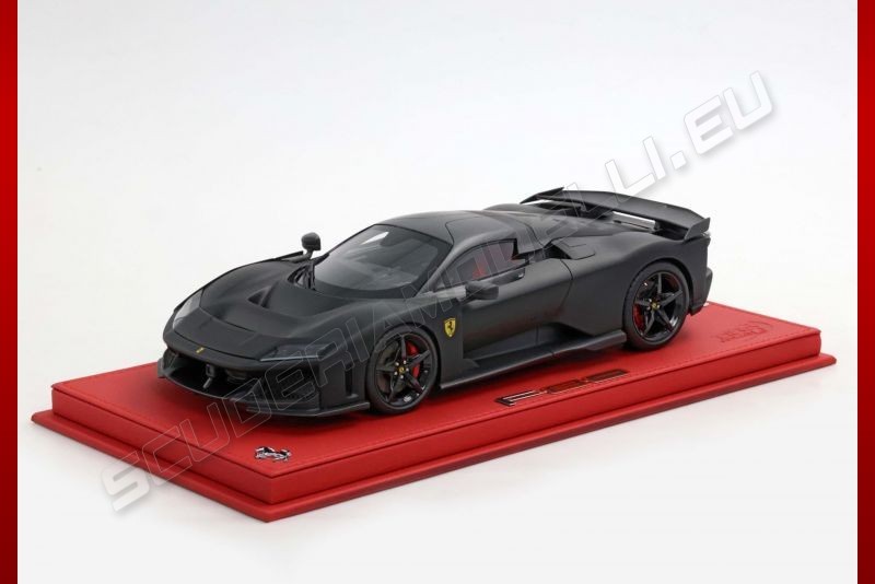 BBR Models Ferrari # Ferrari F80 - MATT BLACK - Black Matt