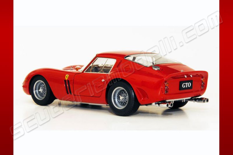 1/43 FERRARI 250 GTO 1962 red SPECIAL 40th ANNIVERSARY in a book n/BBR
