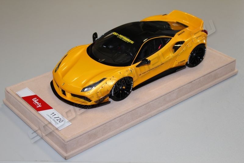 LB Works Ferrari Ferrari 488 GTB Liberty Walk - YELLO TRISTR Yellow ...