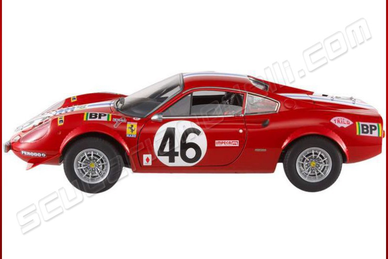 Ferrari Dino 246 GT 1969 rot - Anson 1:18 (Gebraucht) in Kappel SO für