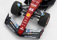 BBR Models  Ferrari #. Ferrari SF25 Monaco Livery 75 years Shell - HAMILTON - Red